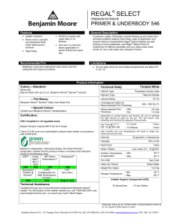 regal® select - Benjamin Moore