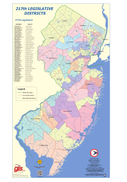 217th LEGISLATIVE DISTRICTS