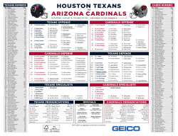 houston texans arizona cardinals