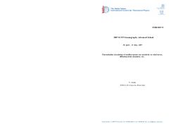 Thermohaline circulation of mediterranean sea sensitivity to wind