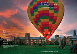 John C. Danforth Center on Religion and Politics