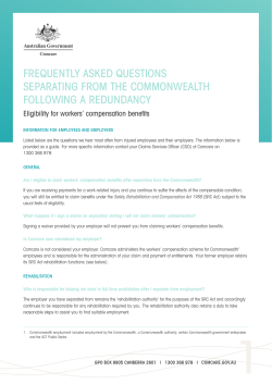 FAQ separating from the Commonwealth following a