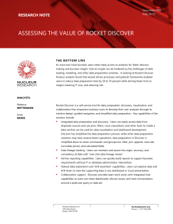 Assessing the value of Rocket Discover -Nucleus