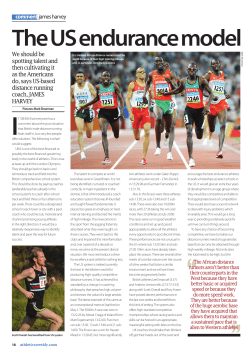 The US endurance model