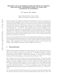 Heating of gas inside radio sources to mildly relativistic