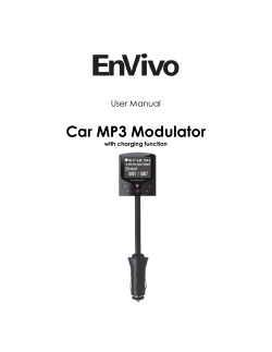 Car MP3 Modulator
