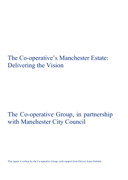 The Co-operative`s Manchester Estate