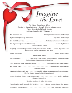 Imagine - Wesley-Knox United Church