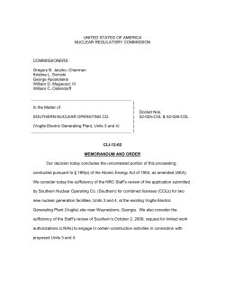 CLI-12-02 - Southern Alliance for Clean Energy