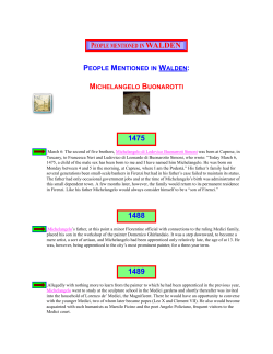 Michelangelo - Kouroo Contexture
