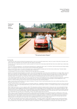 Featured Owner - Alfa Romeo Owners Club