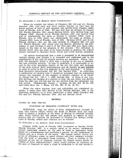 AGO 46-441 @ p.607 - Florida Attorney General