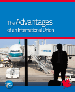 The Advantages of an International Union