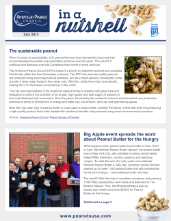 Big Apple event spreads the word about Peanut Butter for the Hungry