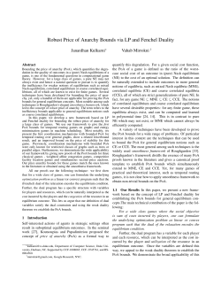 Robust Price of Anarchy Bounds via LP and Fenchel