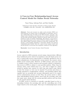 A User-to-User Relationship-based Access Control