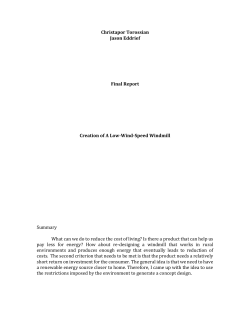 Christapor Torossian Jason Eddrief Final Report