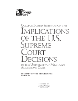 implications of the us supreme court decisions