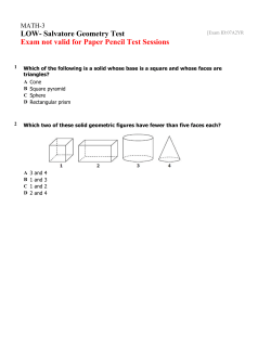 MATH-3 Exam [E-07A2YR] LOW