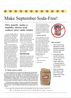 Make September Soda