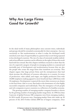 Rich People Poor Countries: The Rise of Emerging