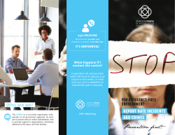 for a violence-free environment