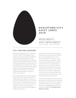 monument/ anti-monument
