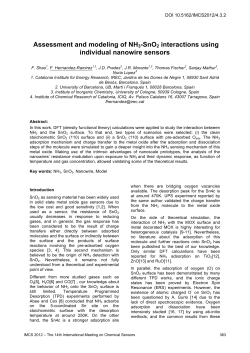 Assessment and modeling of NH3