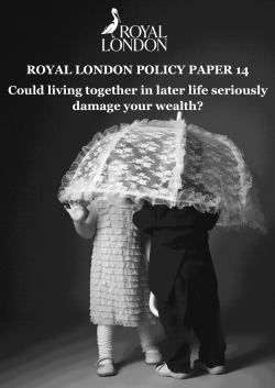 Could living together in later life seriously damage