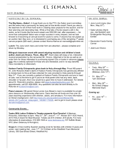 El semAnal - Hoboken Dual Language Charter School