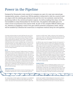 Gas turbine driven compressor trains for PdVSA pipeline