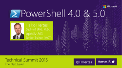 HHertes - Microsoft Center