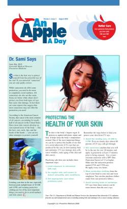 health of your skin - Experience Health ND