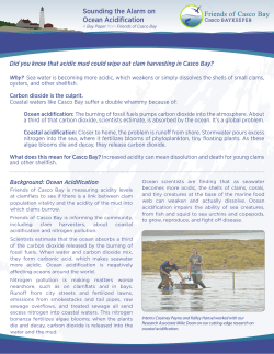 Ocean Acidification Bay Paper