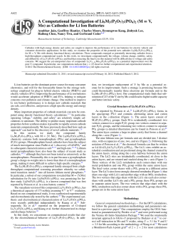 A Computational Investigation of Li9M3(P2O7)3(PO4)2