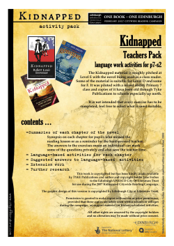 Kidnapped - Robert Louis Stevenson