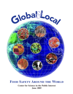 Food Safety Around the World