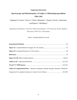 Spectroscopy and Photochemistry of Triplet 1,3