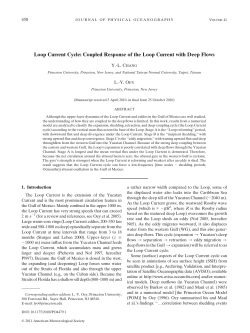 Loop Current Cycle: Coupled Response of the Loop Current with