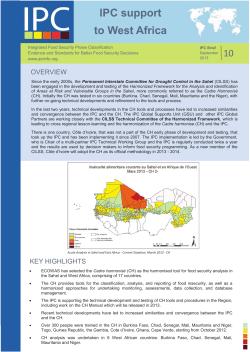 10. West Africa Brief - Integrated Food Security Phase
