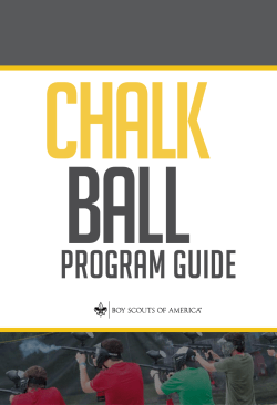 Chalk Ball Program Guide