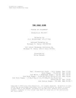 Script 9-3007 Final Shooting Script.SCW