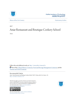 Aniar Restaurant and Boutique Cookery School