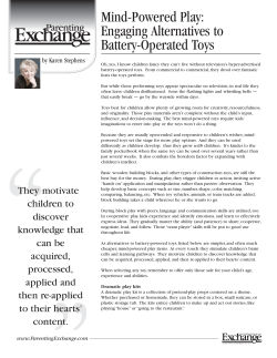 Mind-Powered Play - Eastern Florida State College