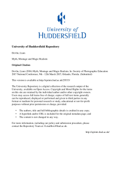 the University of Huddersfield Repository