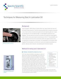 Soot - Spectro Scientific