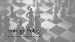 Foreign Policy - Global Connect | UCI