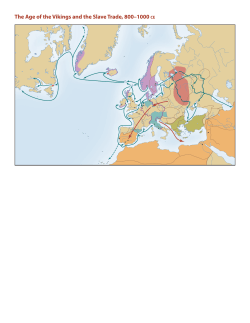 The Age of the Vikings and the Slave Trade, 800