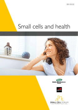 Small cells and health