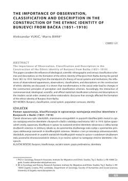 the importance of observation, classification and description in the